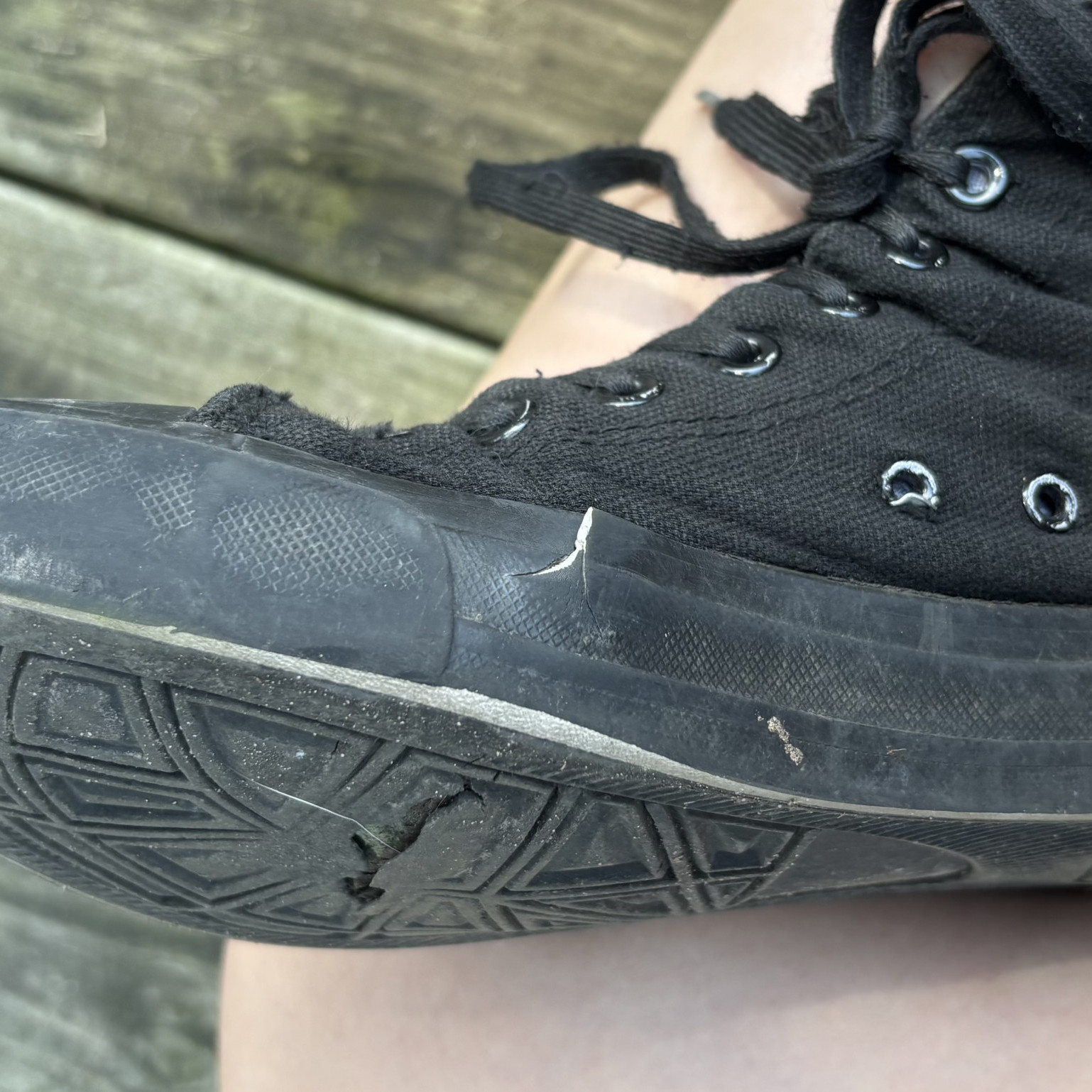 old gym shoes
