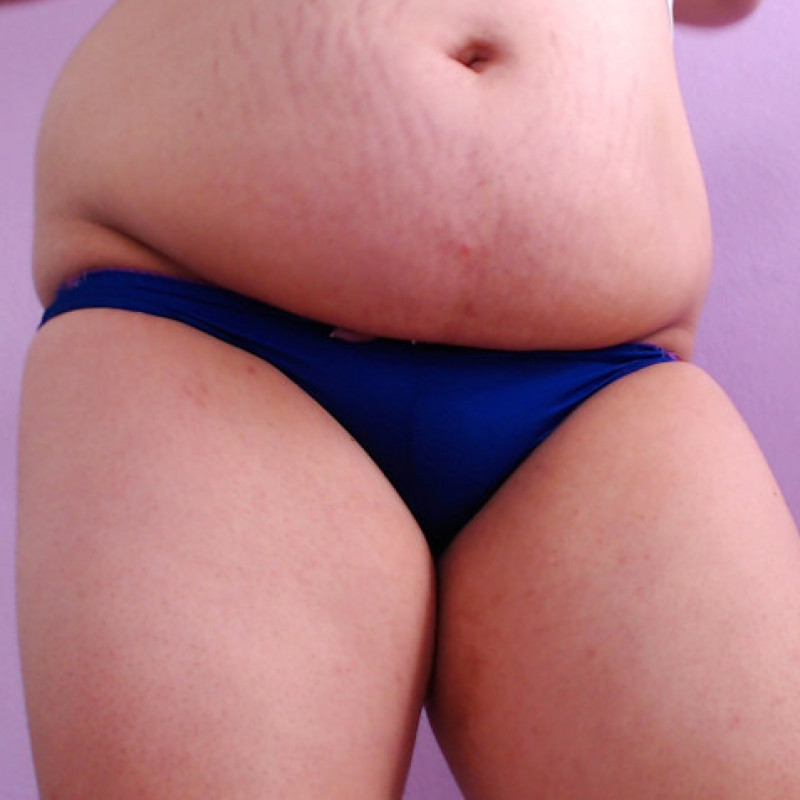 Opaque Blue Purple Panty