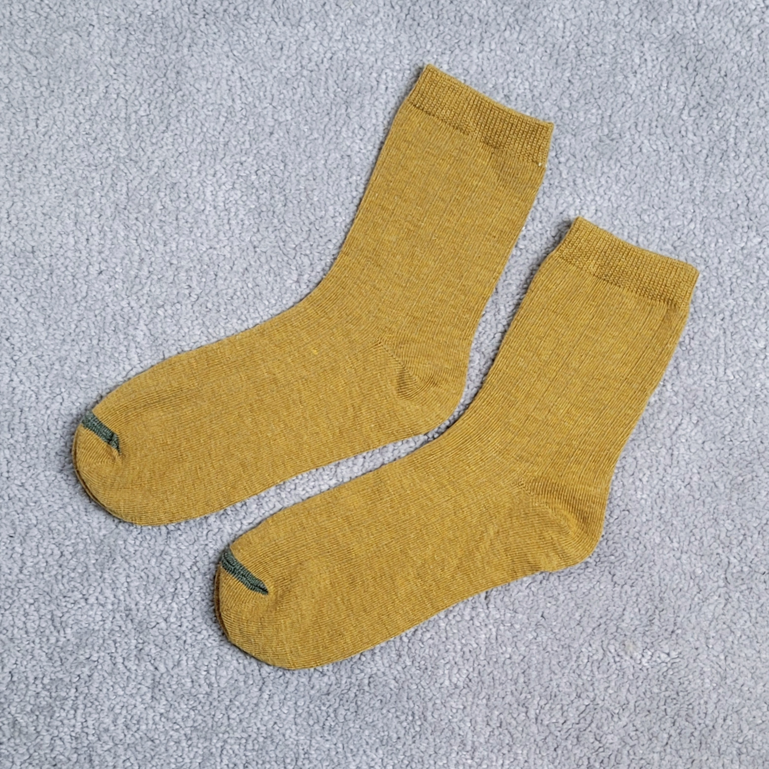 Mustard Yellow Socks