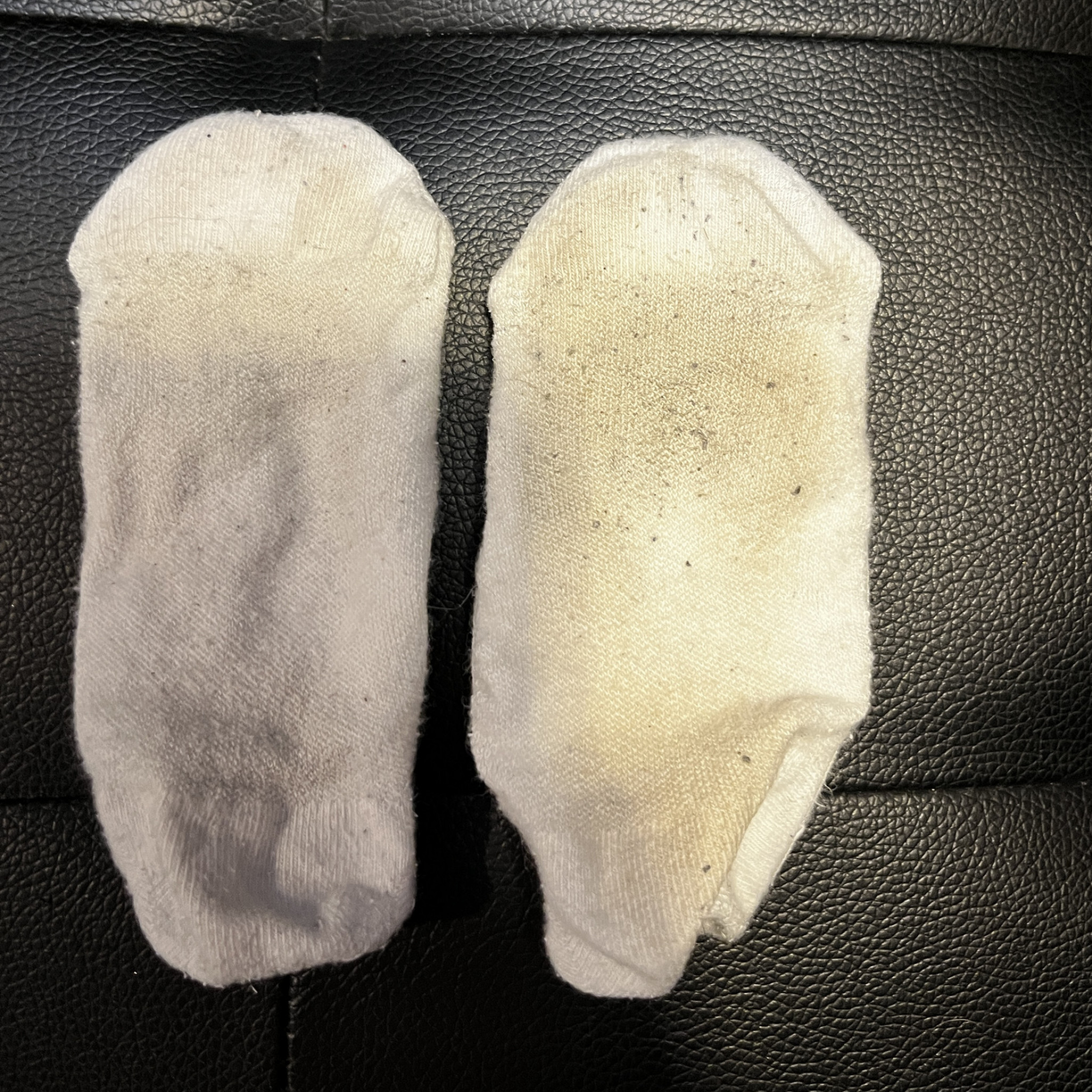 NIKE White Peds Socks