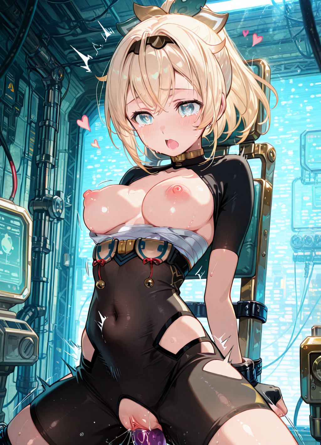 Kazama Iroha Machine Sex 3Outfits 92P