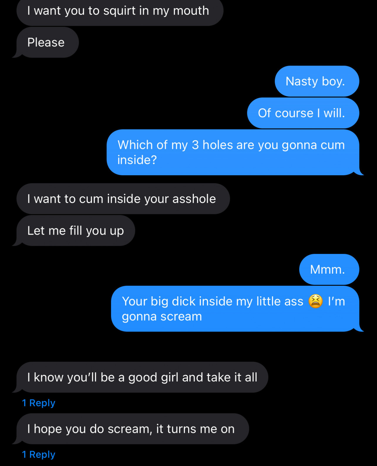 One Hour Sexting Session