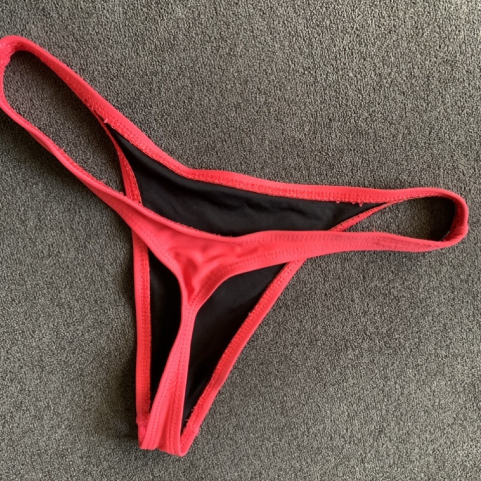 Used Pink Thong Bikini I Can Cum In For You