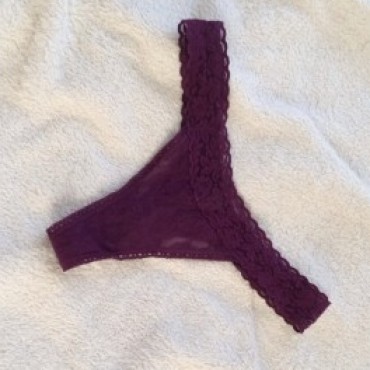 Purple Thong Worn in 2 Vids
