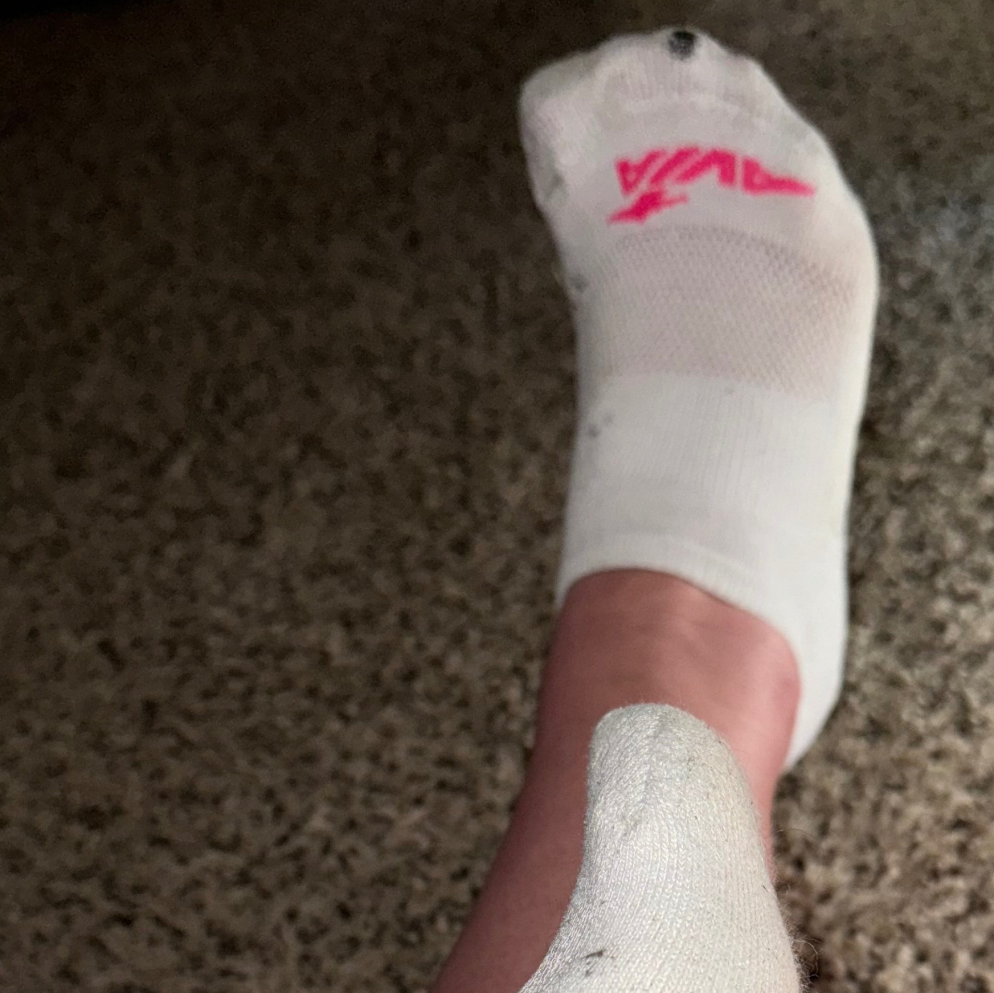 Dirty worn socks