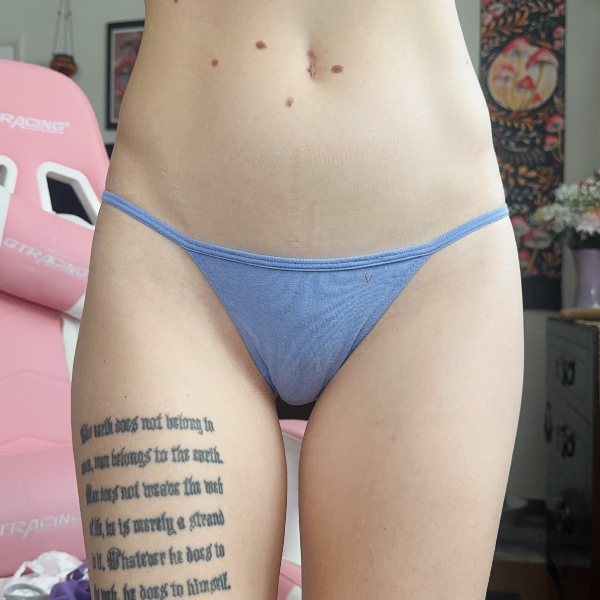 Blue G String