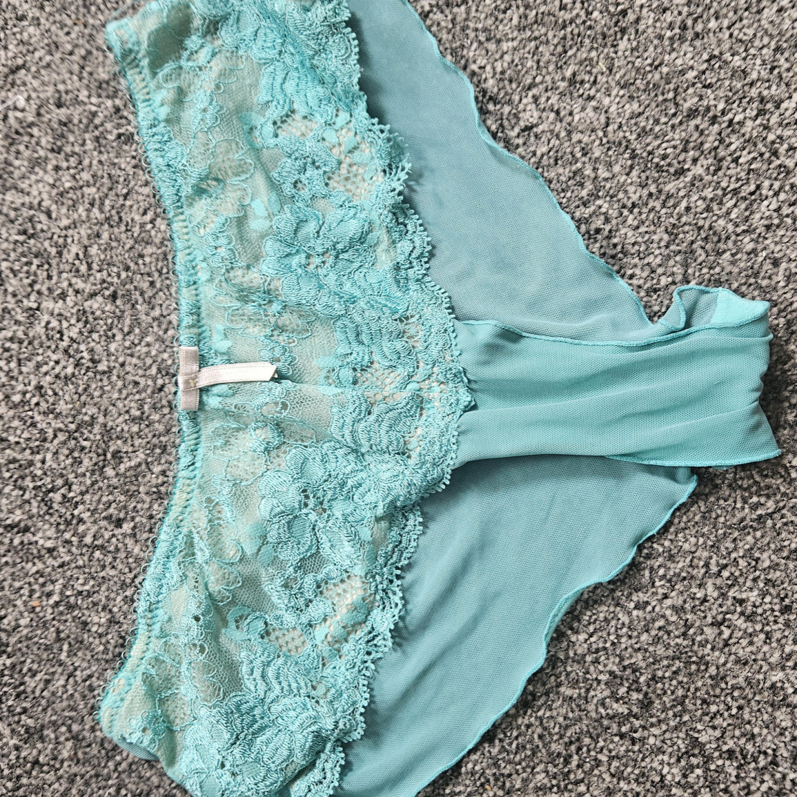 Sexy lace and sheer panties