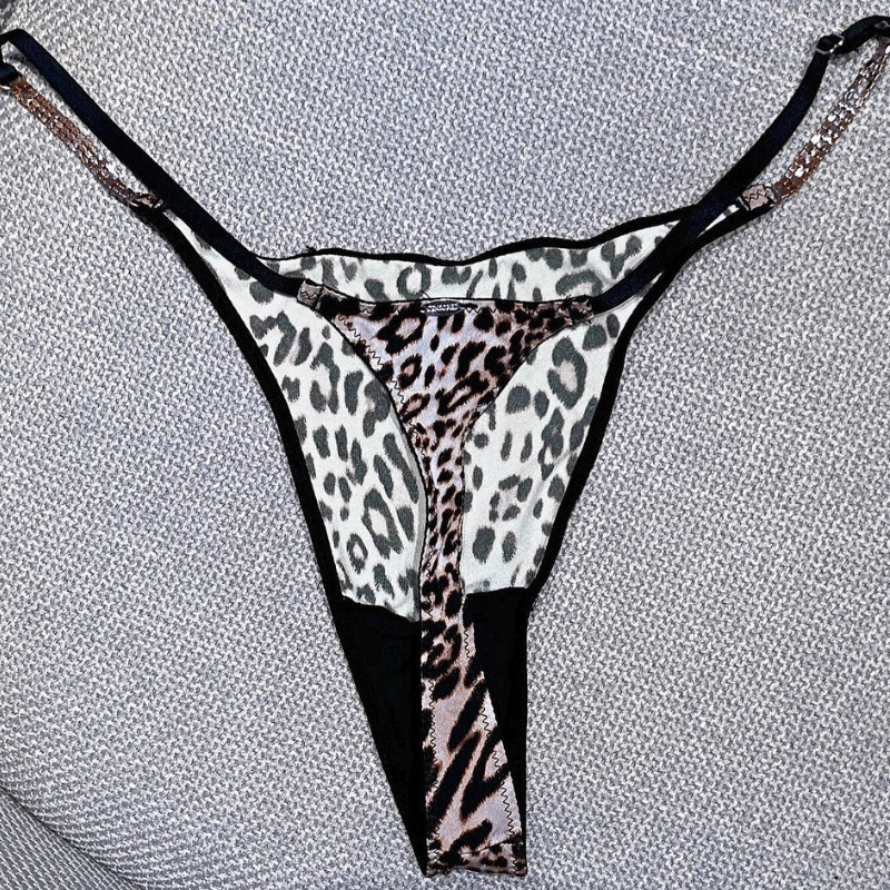 Leopard Print VS Thong GString