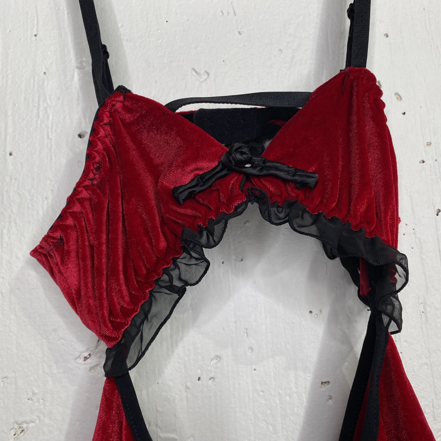 Red Velvet dress