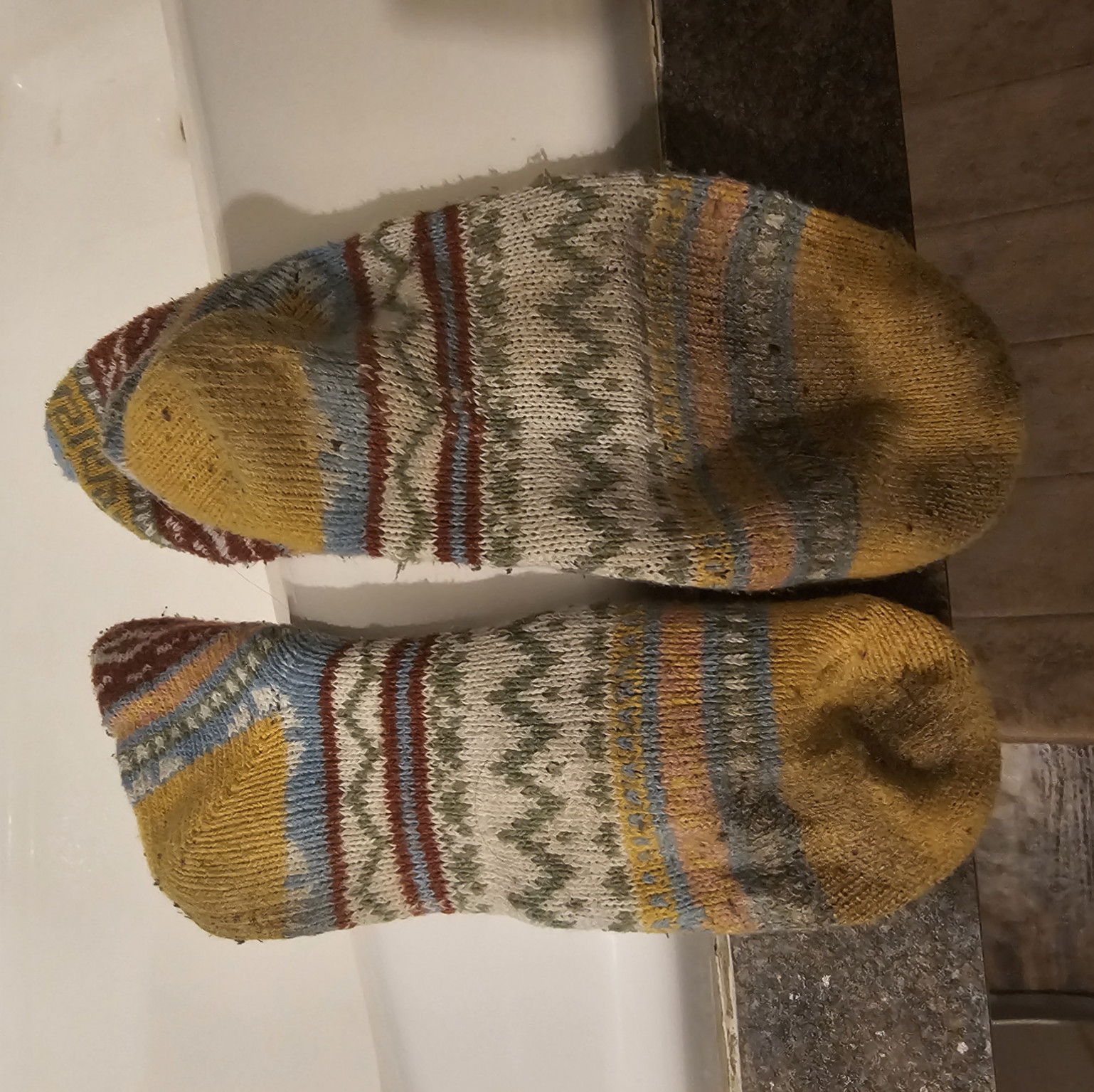 Well loved socks