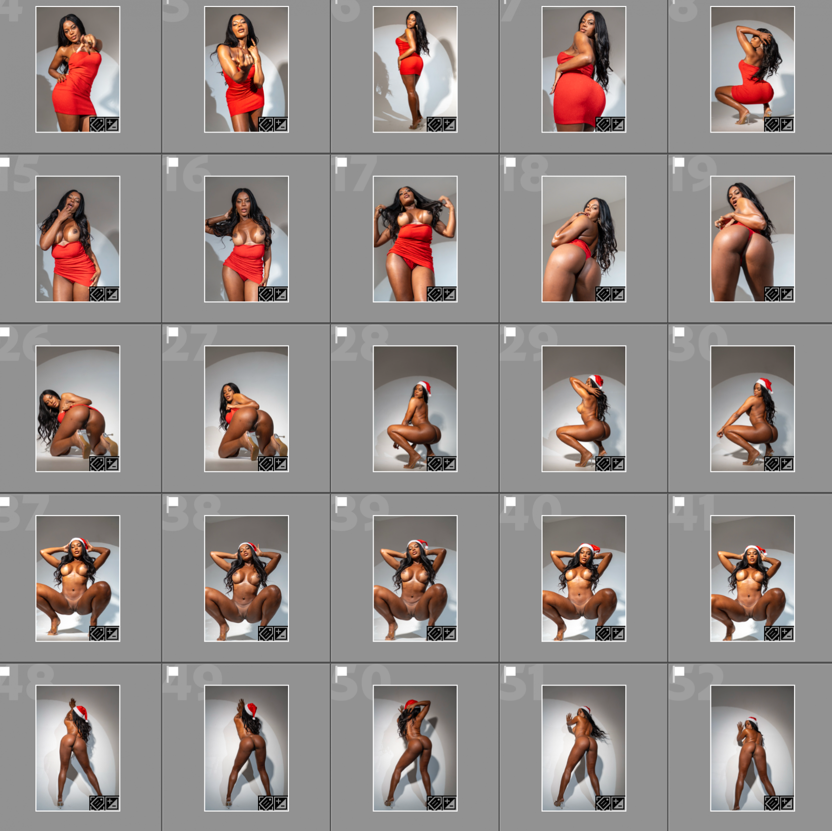 Nude Pack of 65 HIGH RES photo model Scene Explicit big butt