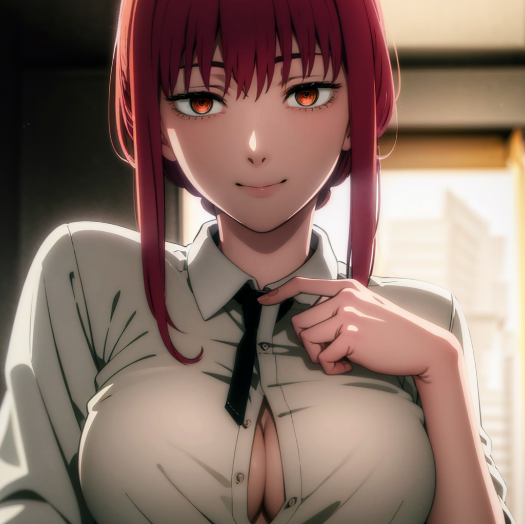 Makima is so sexy when she is dominant