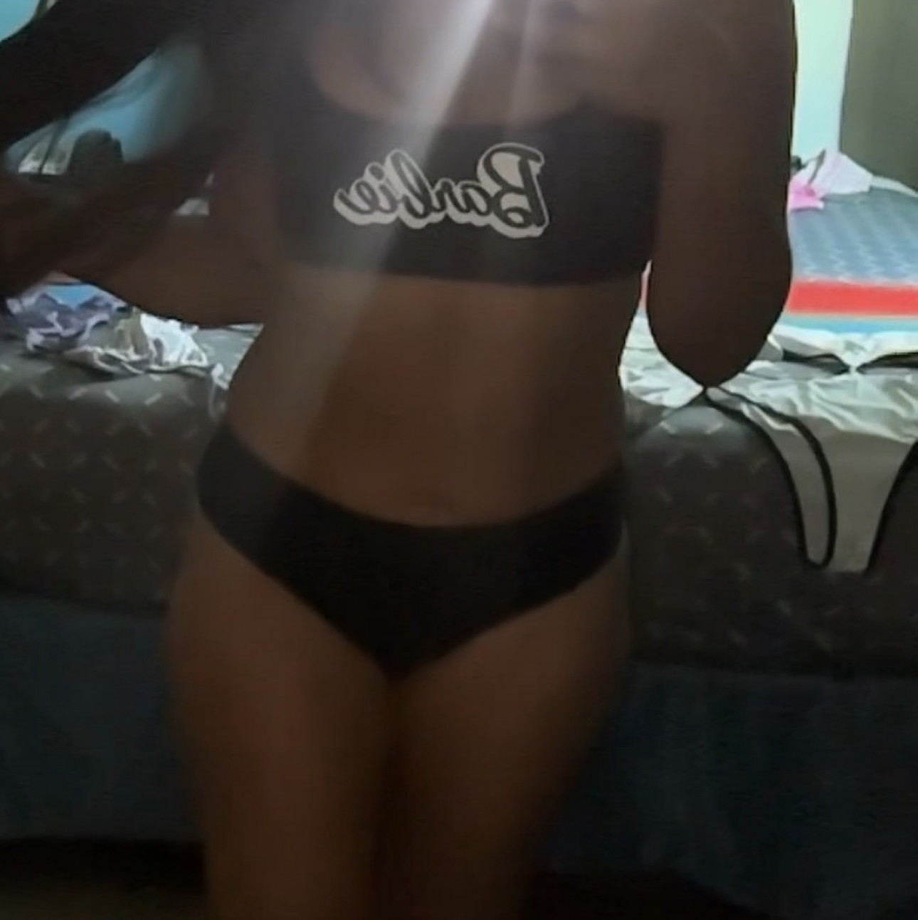 Barbiie Certified  So Sexy in her BARBIE Top