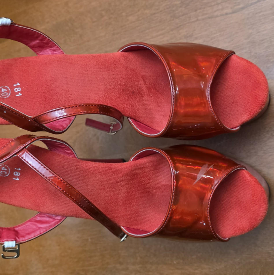Well Worn Red Heels