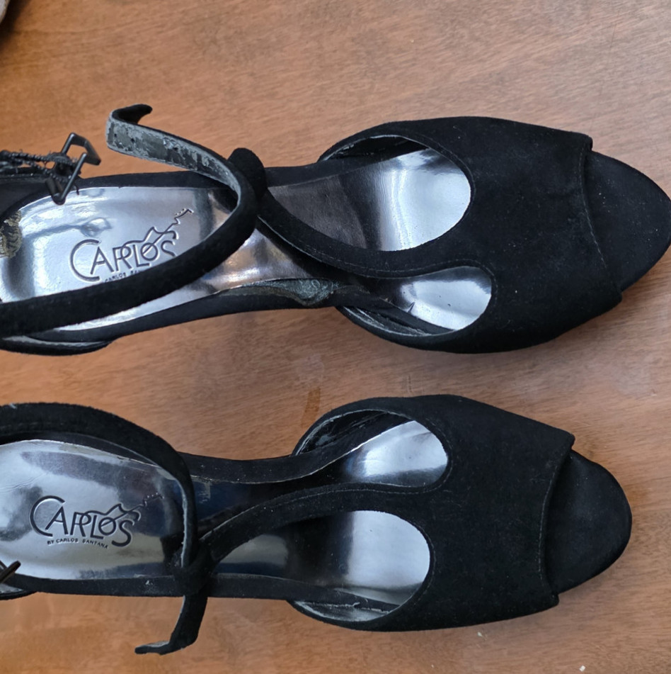 My Favorite  Pair Of Worn Black Heels