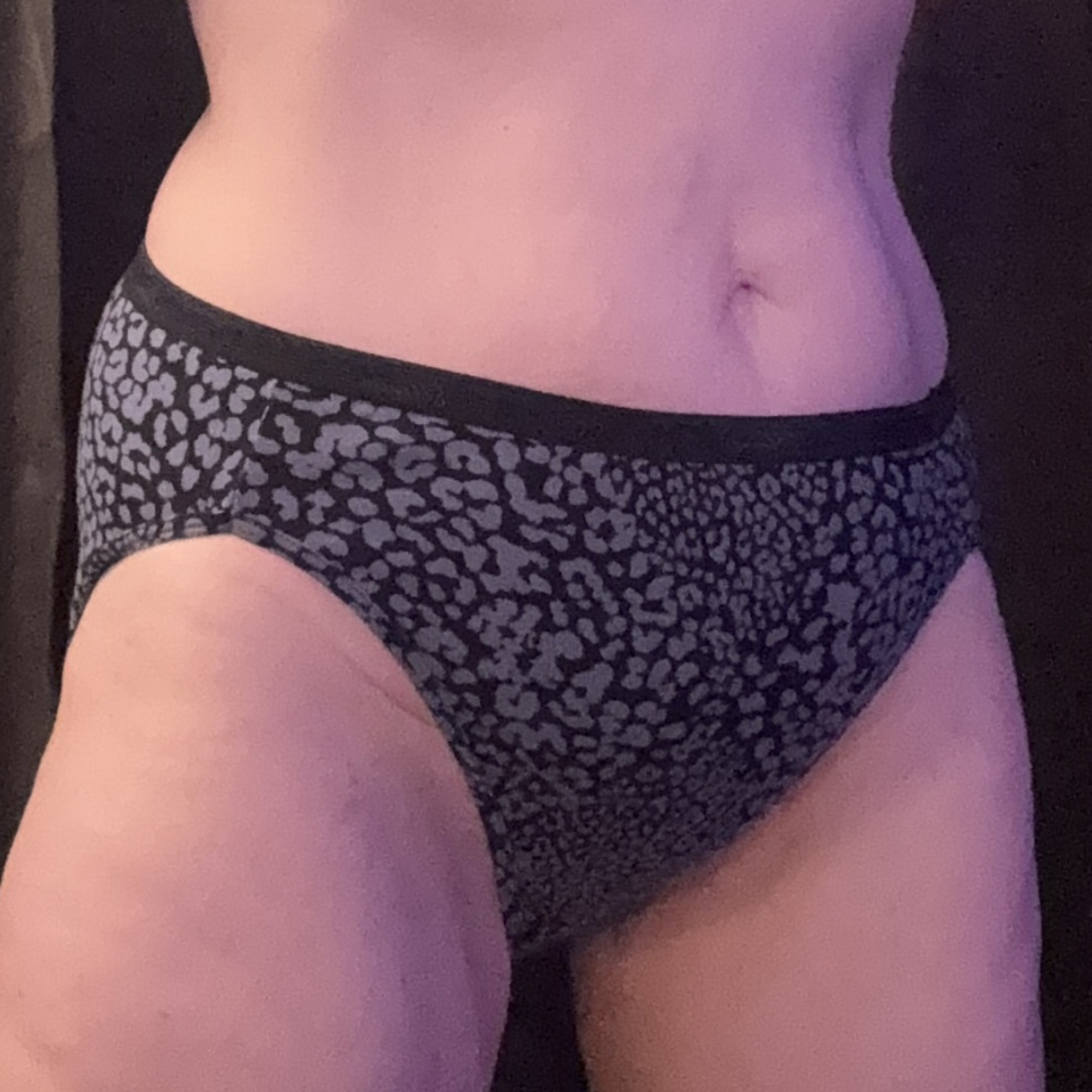 Black and grey panties