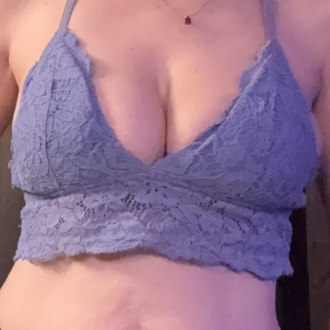 Light blue bralette