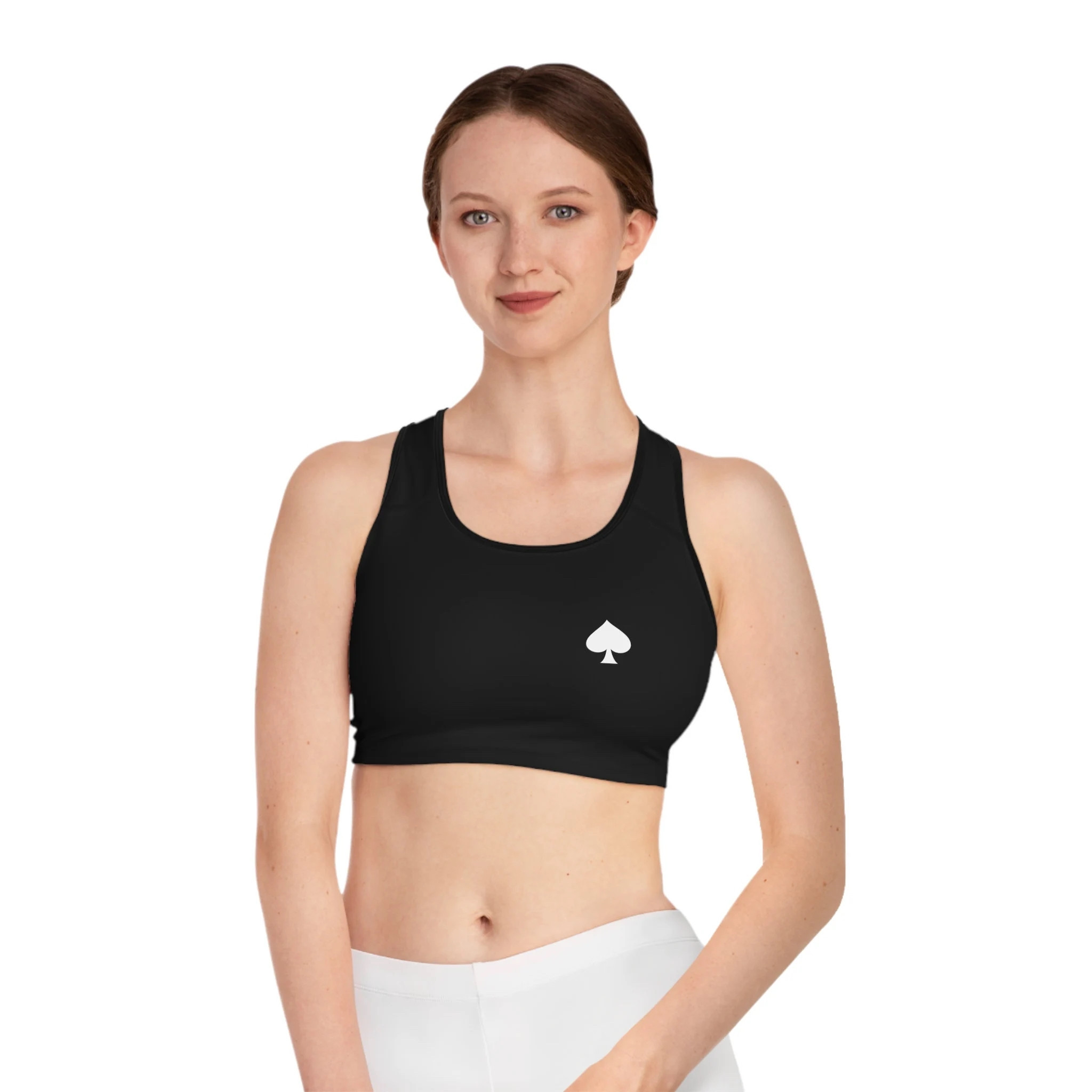 QoS Bull Logo Sports Bra