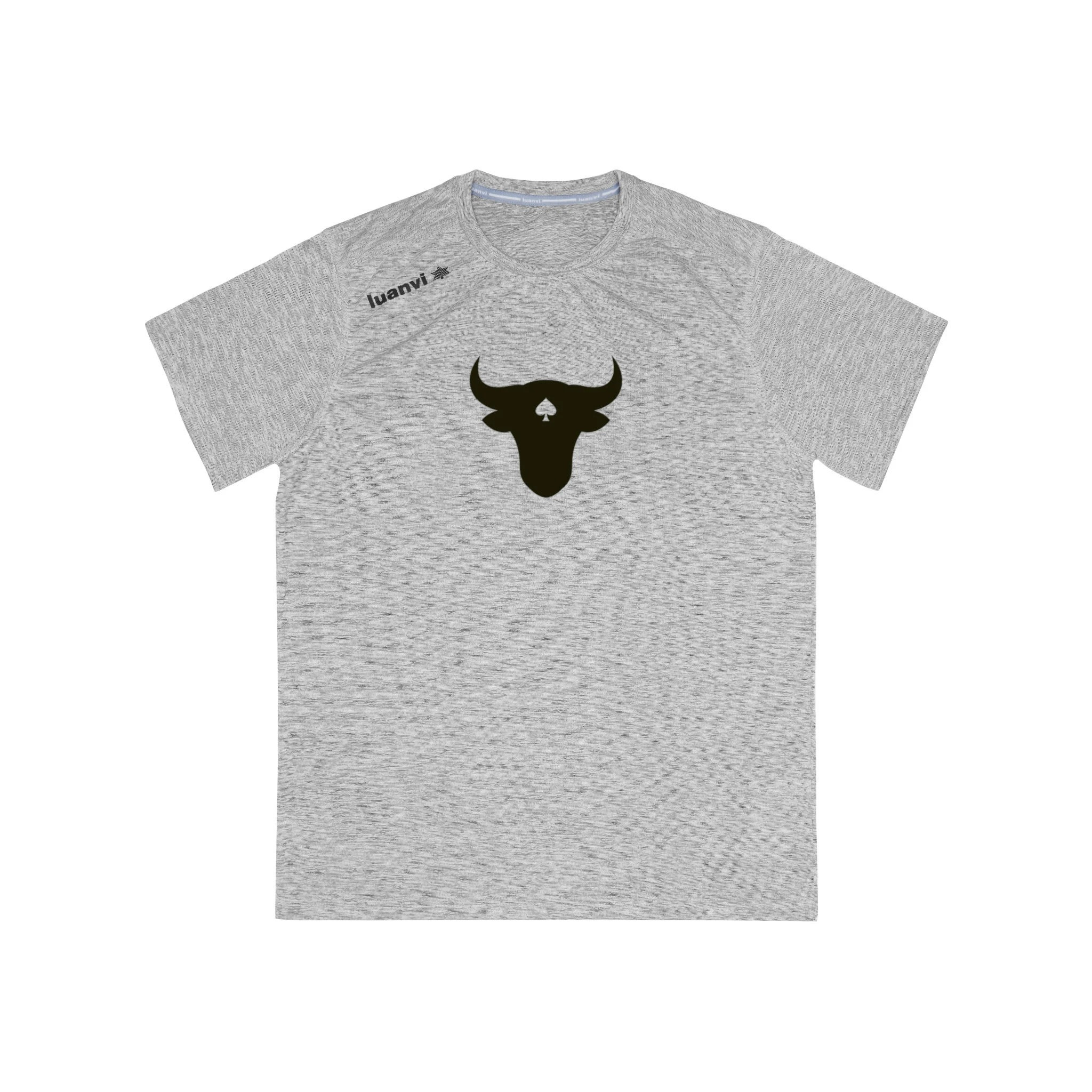 QOS Bull Athletic Gym Shirt for Men
