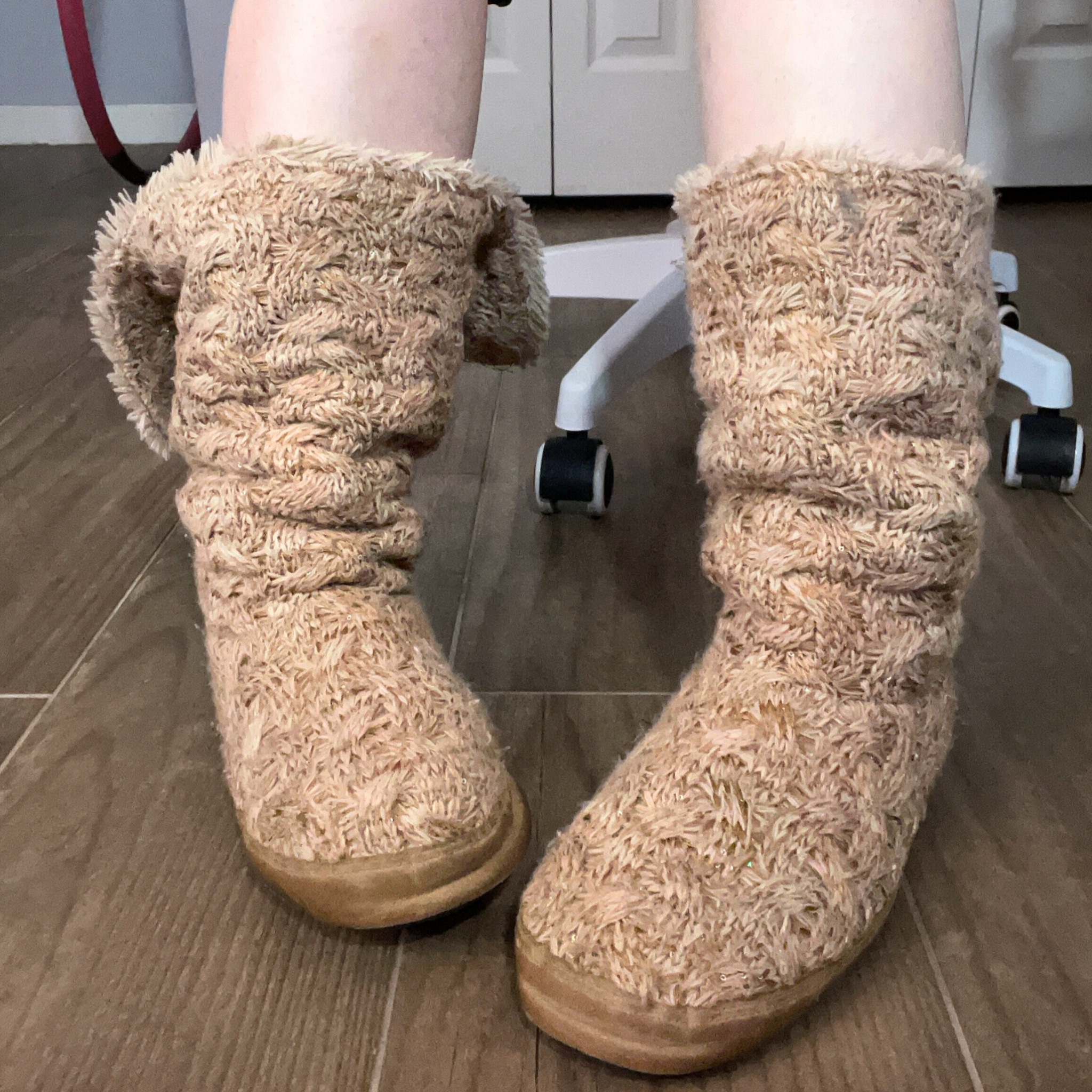 Worn House Shoes