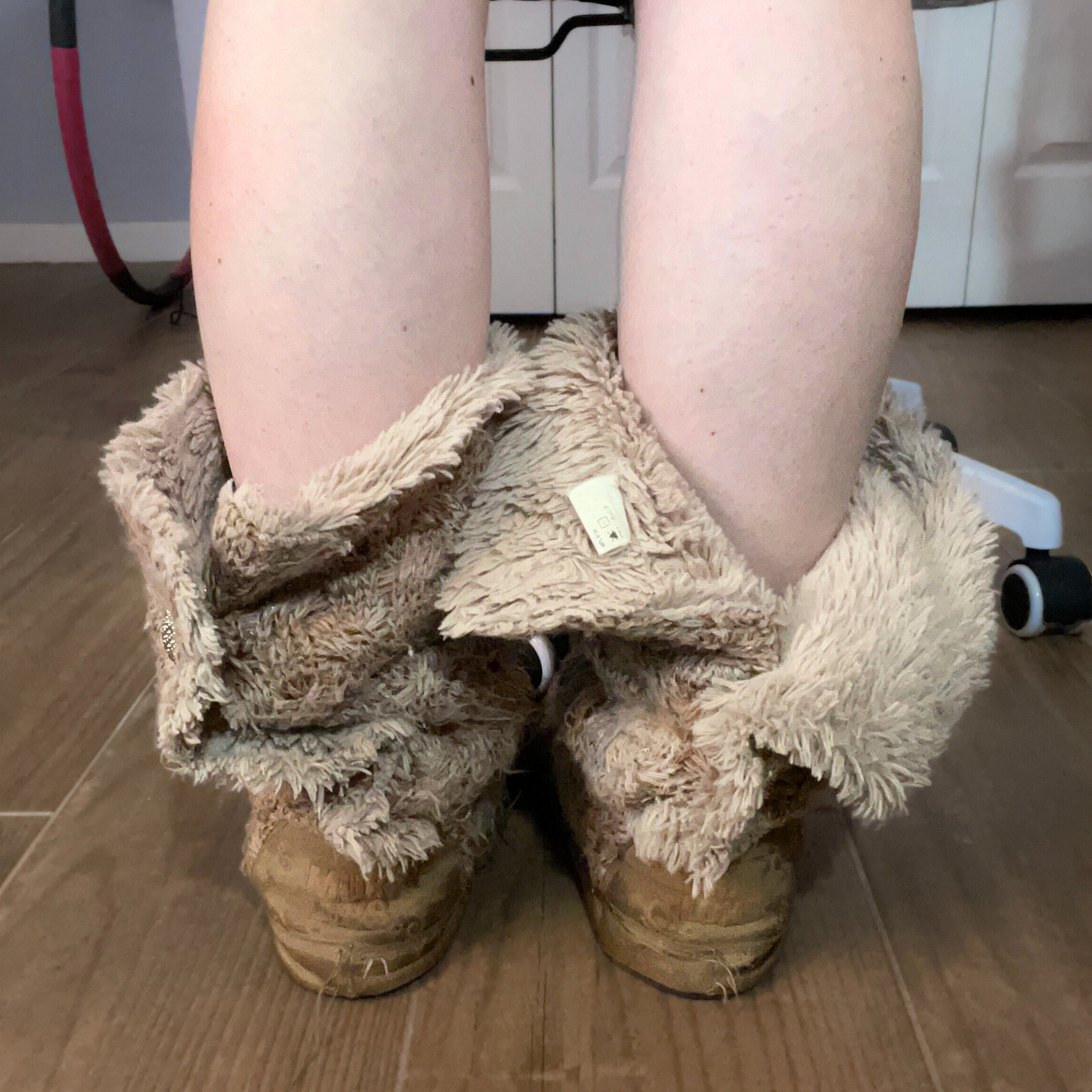 Worn House Shoes