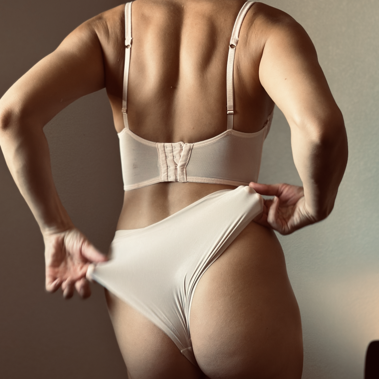 Beige Underwear Bra  Panties