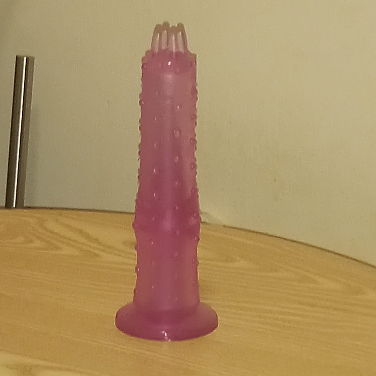 Bathroom dildo play time