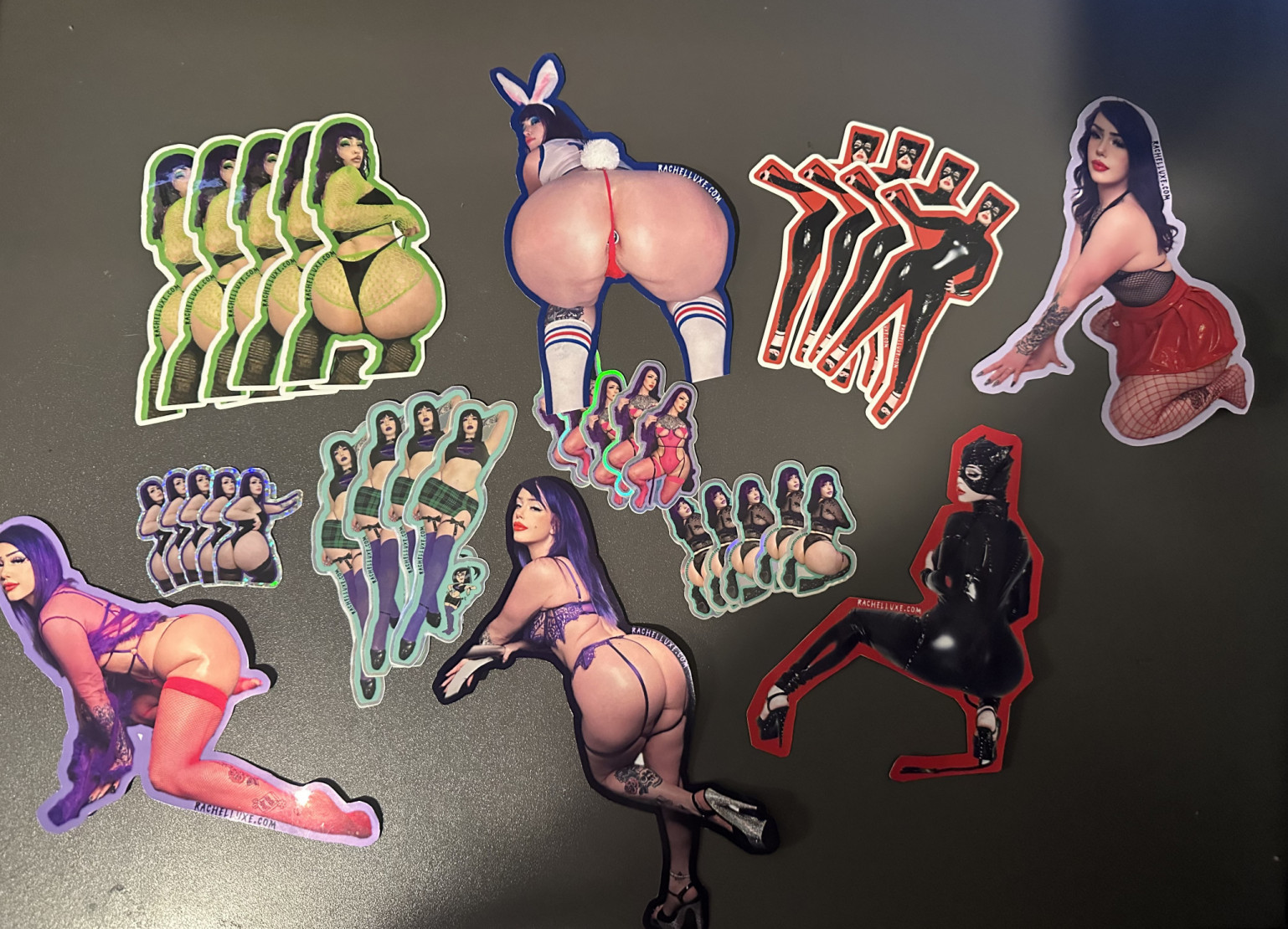 Glossy and sparkly Stickers