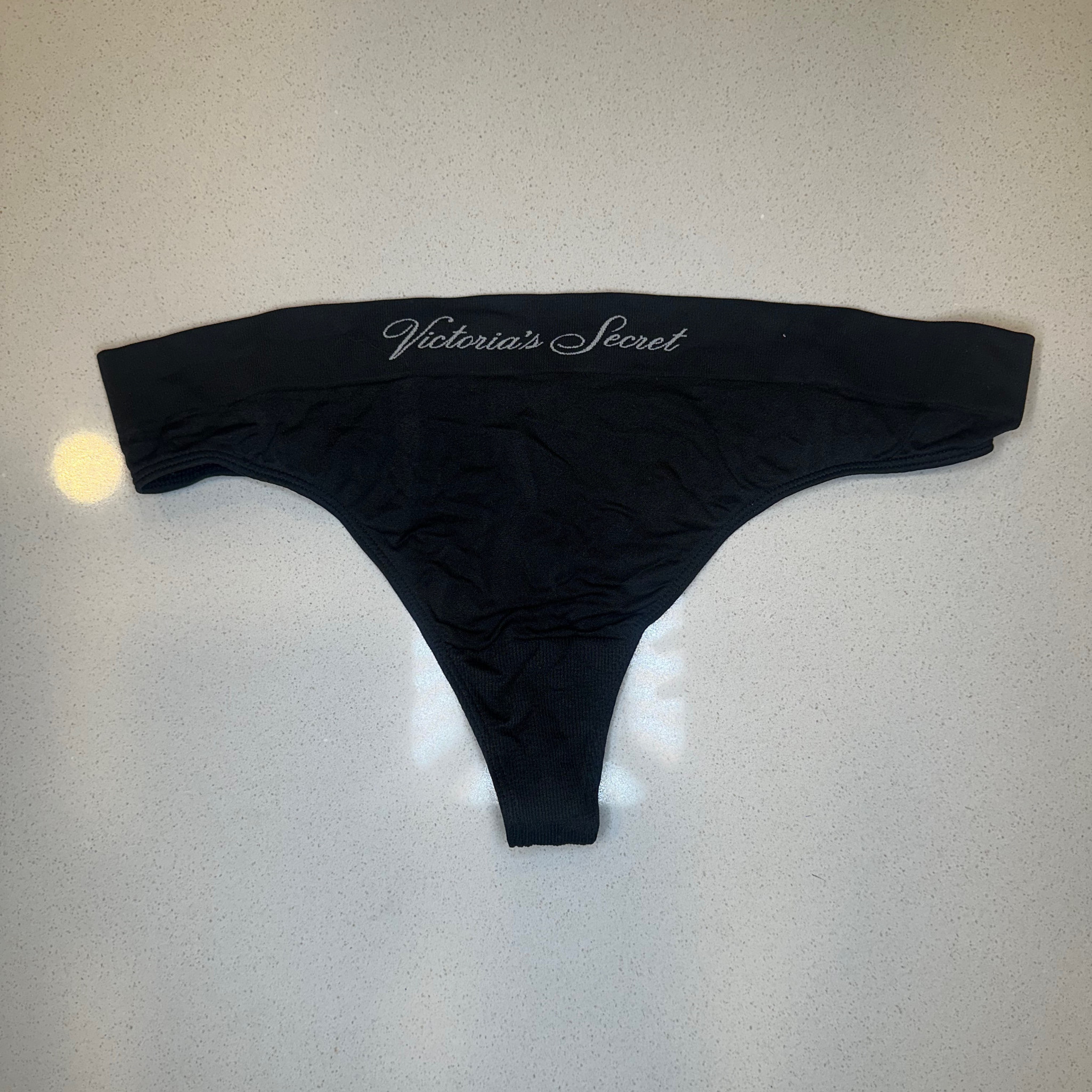 Black Victorias Secret thong