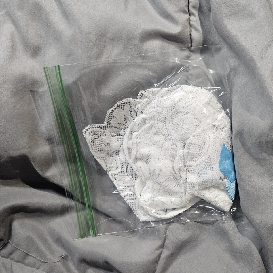 Freshly squirted in panties