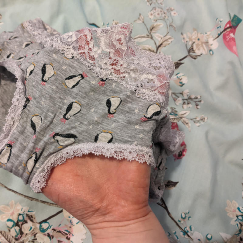 Clean or dirty fun penguin panties