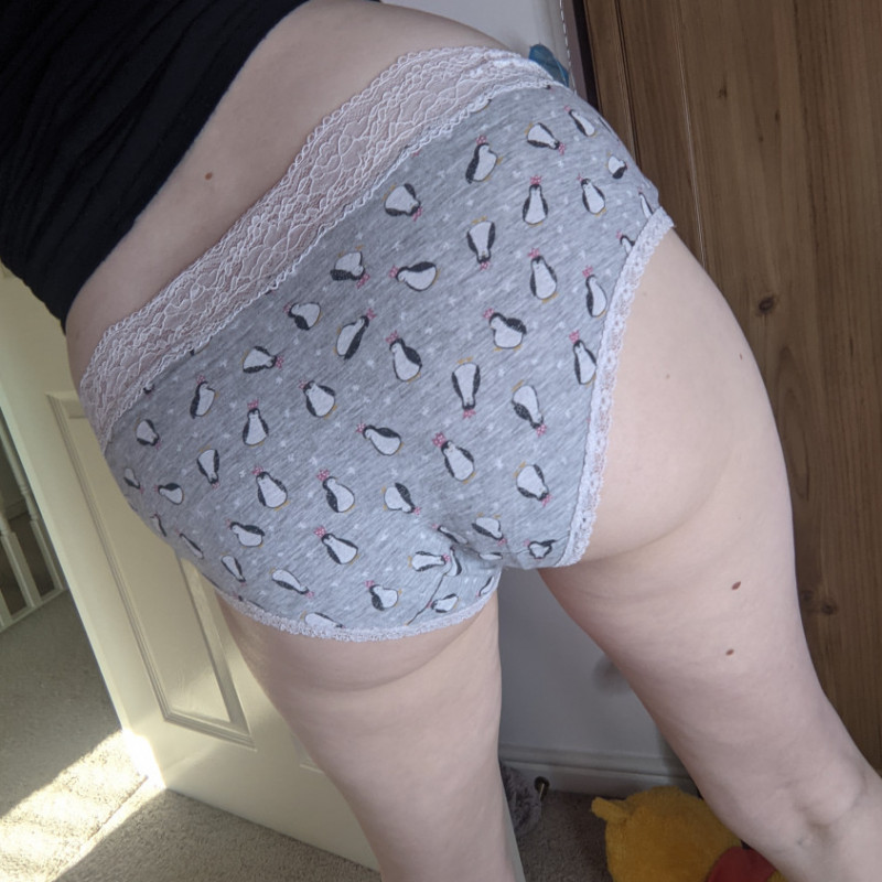 Clean or dirty fun penguin panties