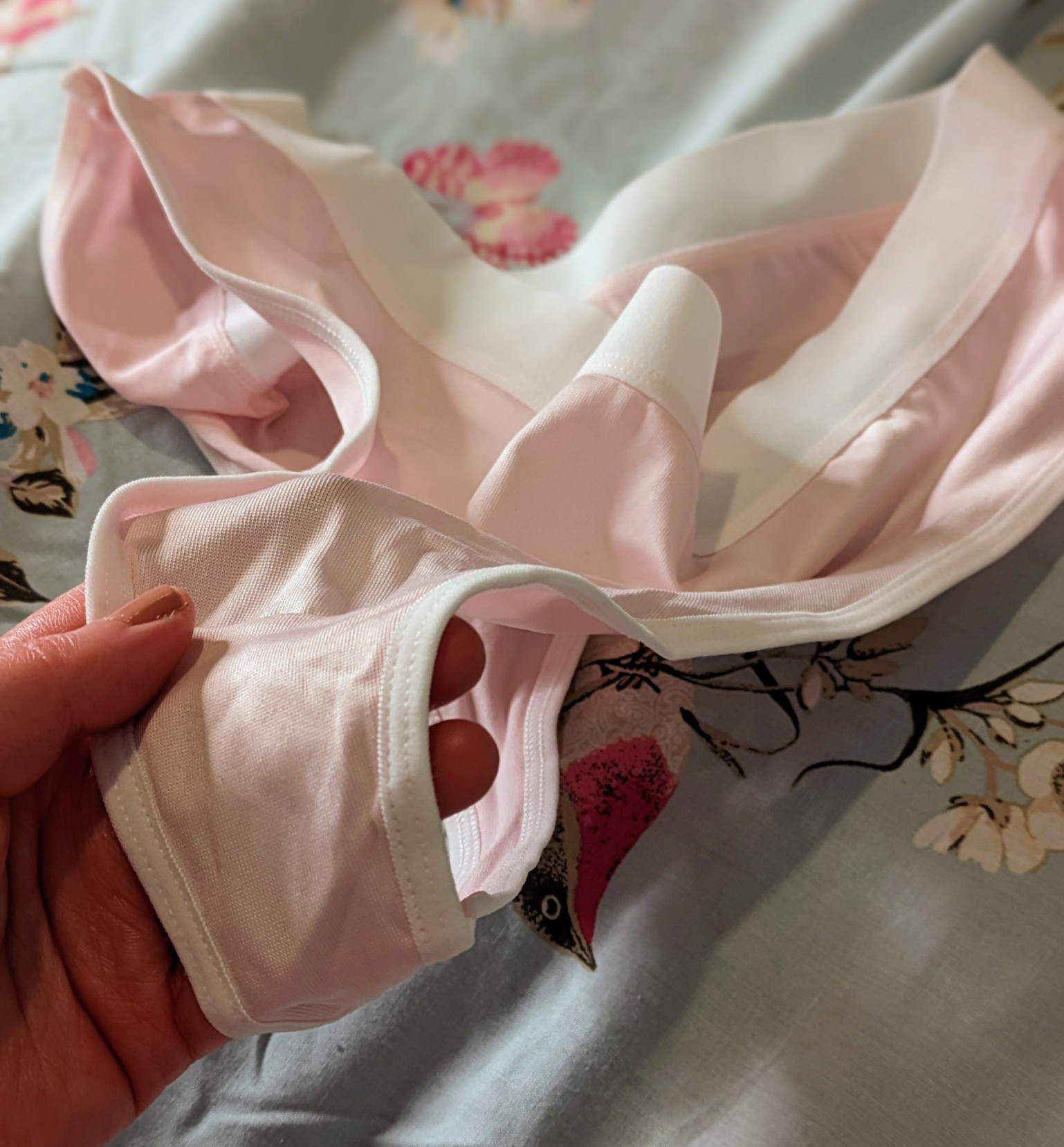 Sexy pastel thong dirty or clean