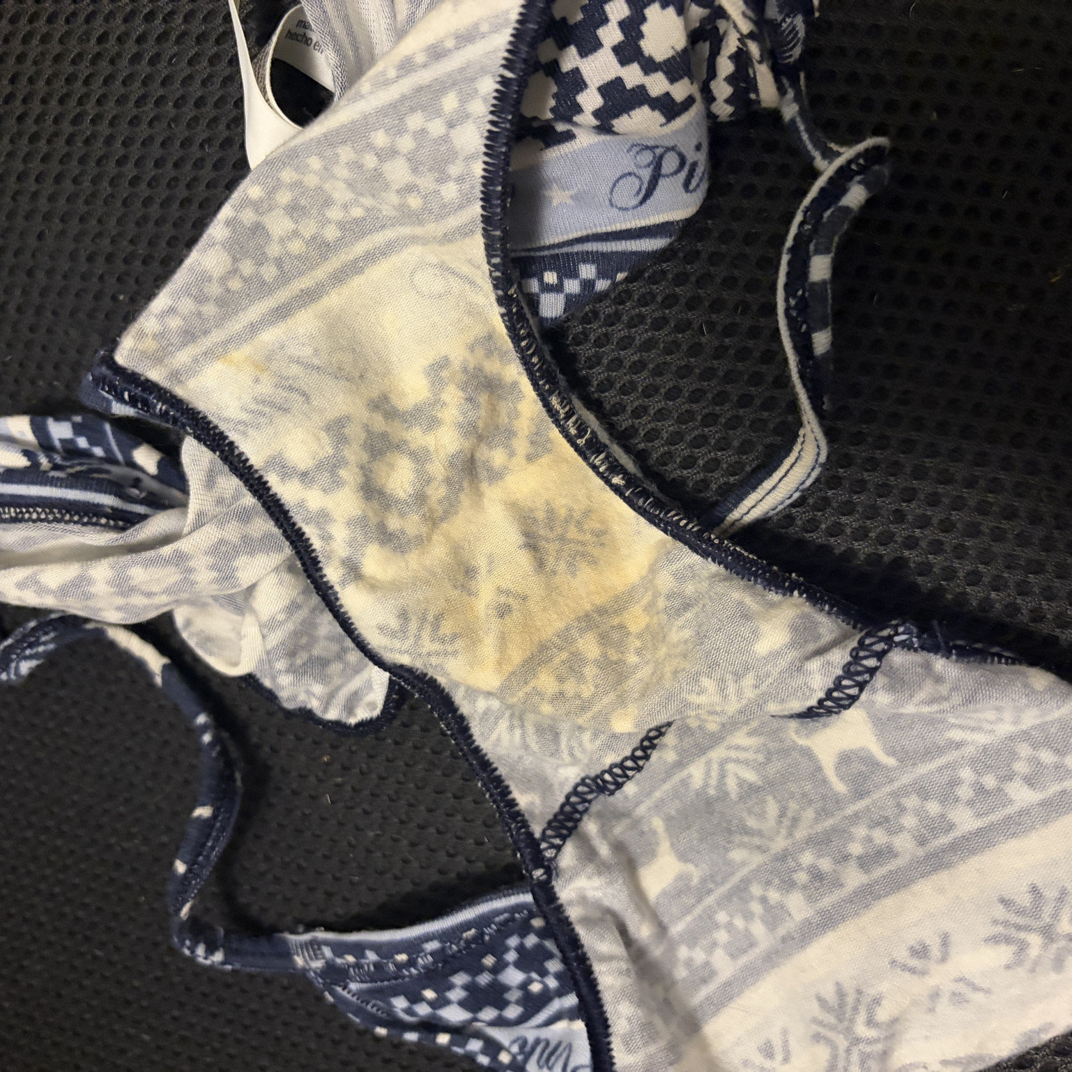 Blue Holiday Victorias Secret Pink Panties