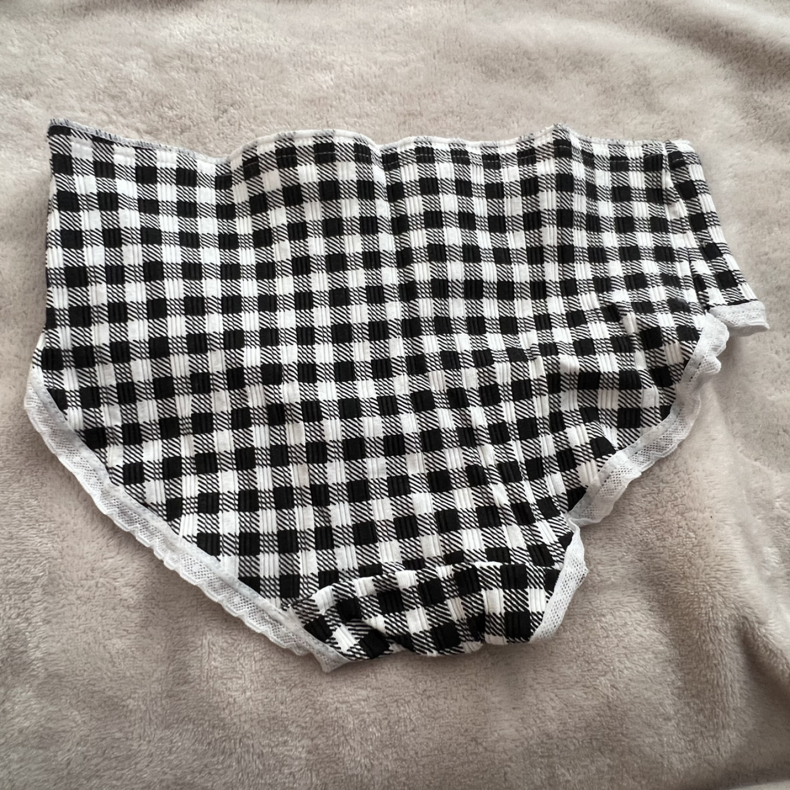 Checkered Bow tie Underwear