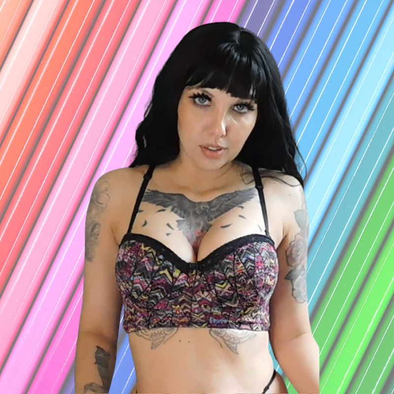 My Bold Colorful Bra