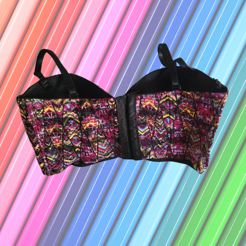My Bold Colorful Bra
