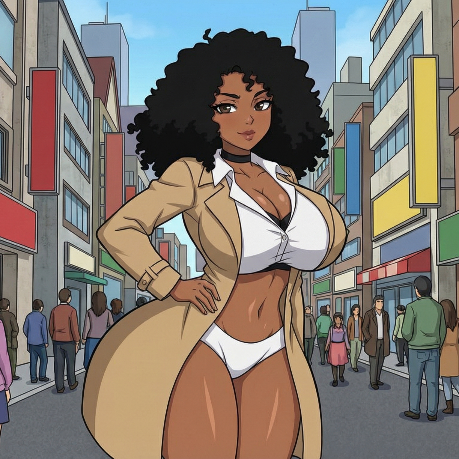 Andrea will draw anything for you