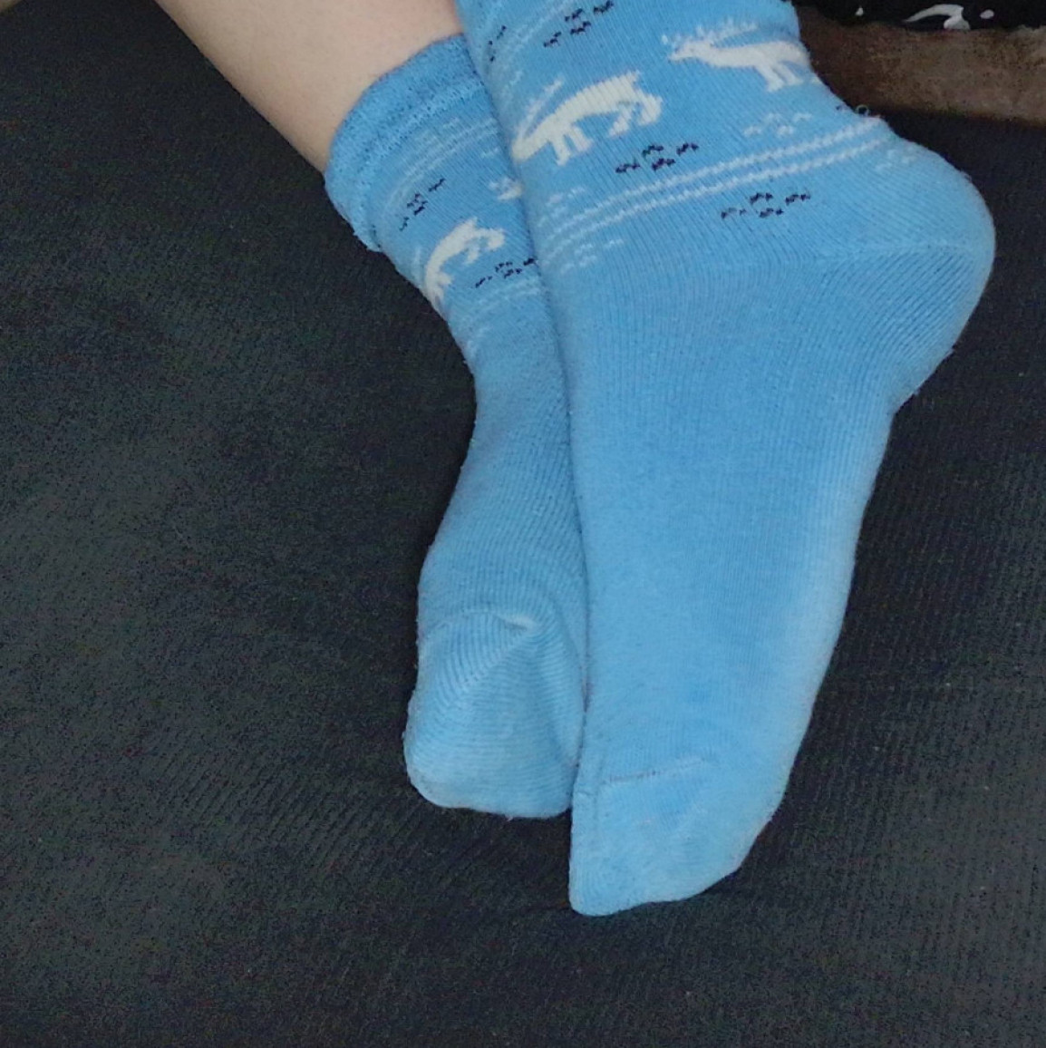 Blue Winter socks