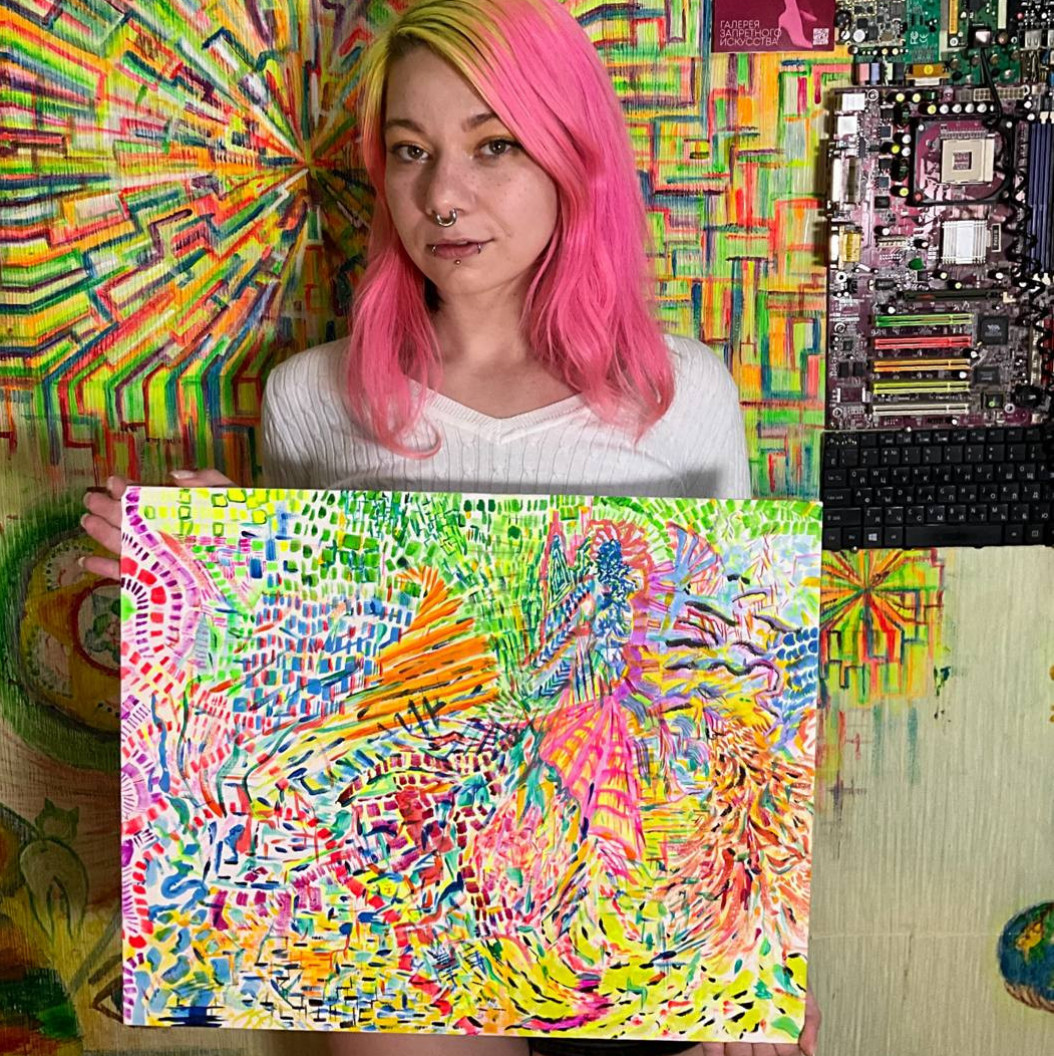 The World Of Transcendental Art By Sweet Sansarella