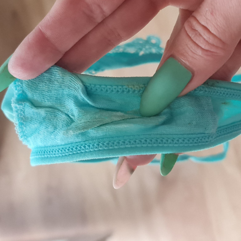 Worn panties