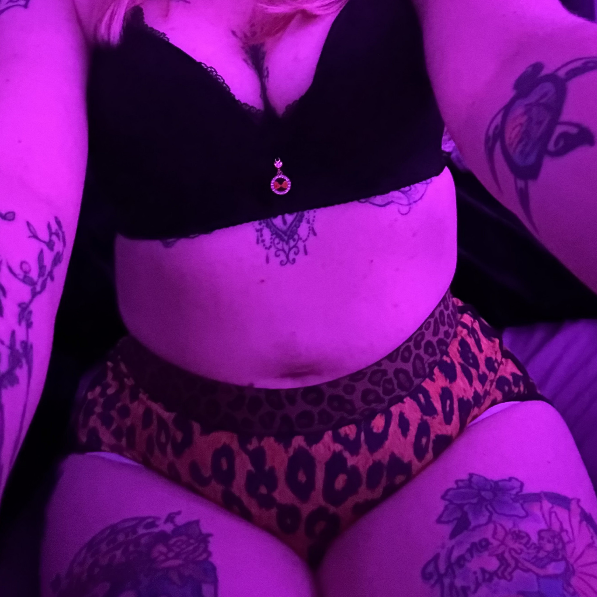 Cheetah under can be worn as long as you want