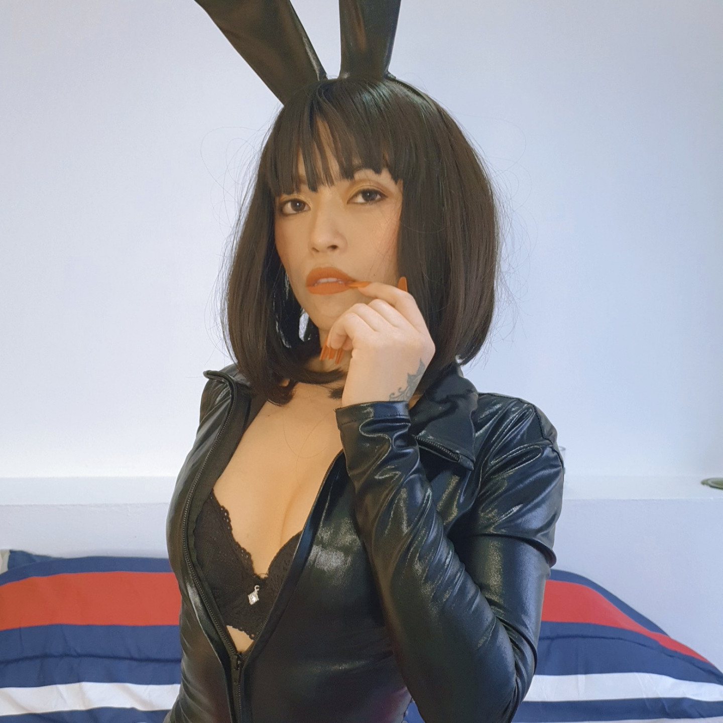 Bunny in Leather