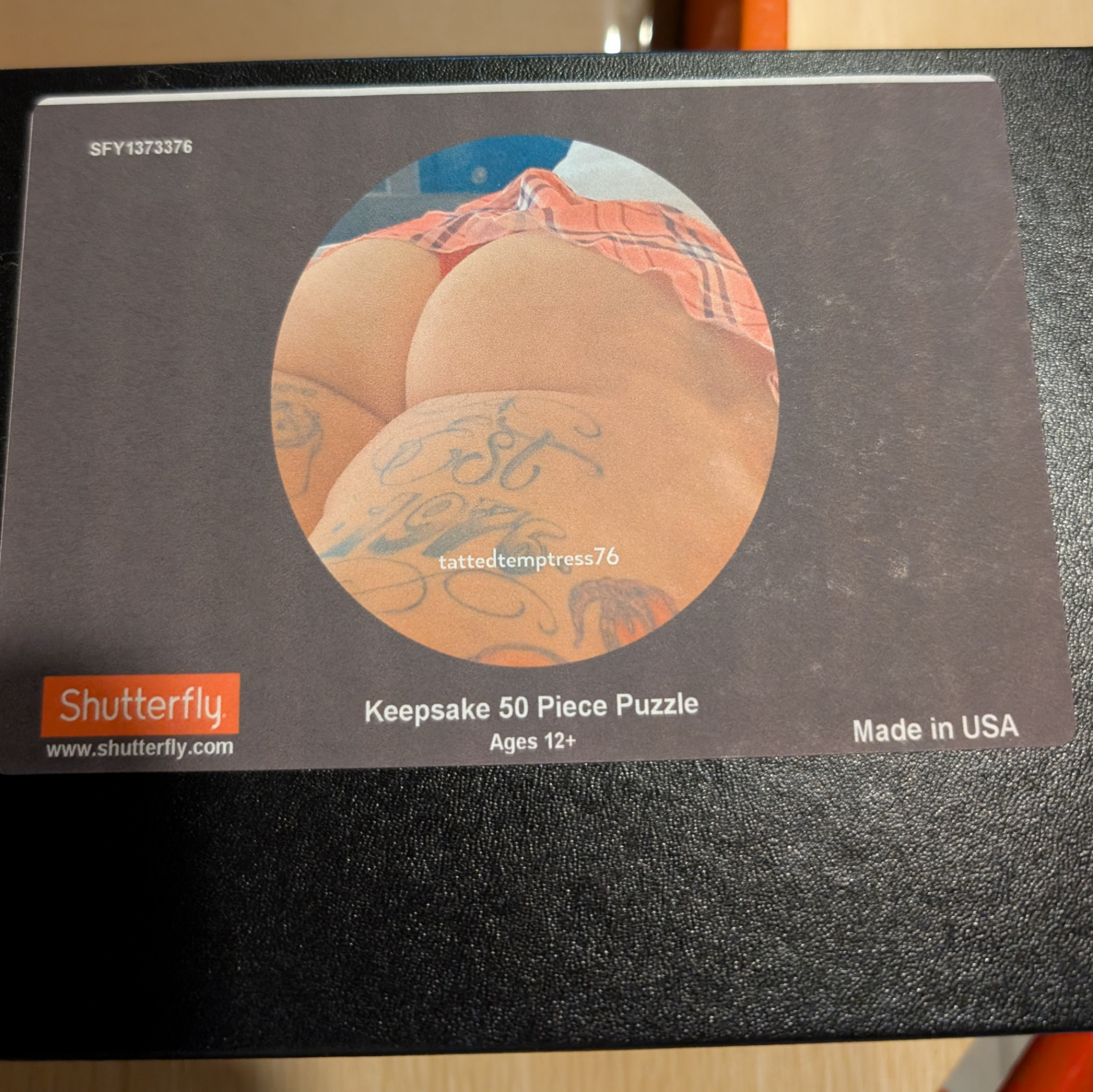 50 Piece Wooden Puzzle of ME!