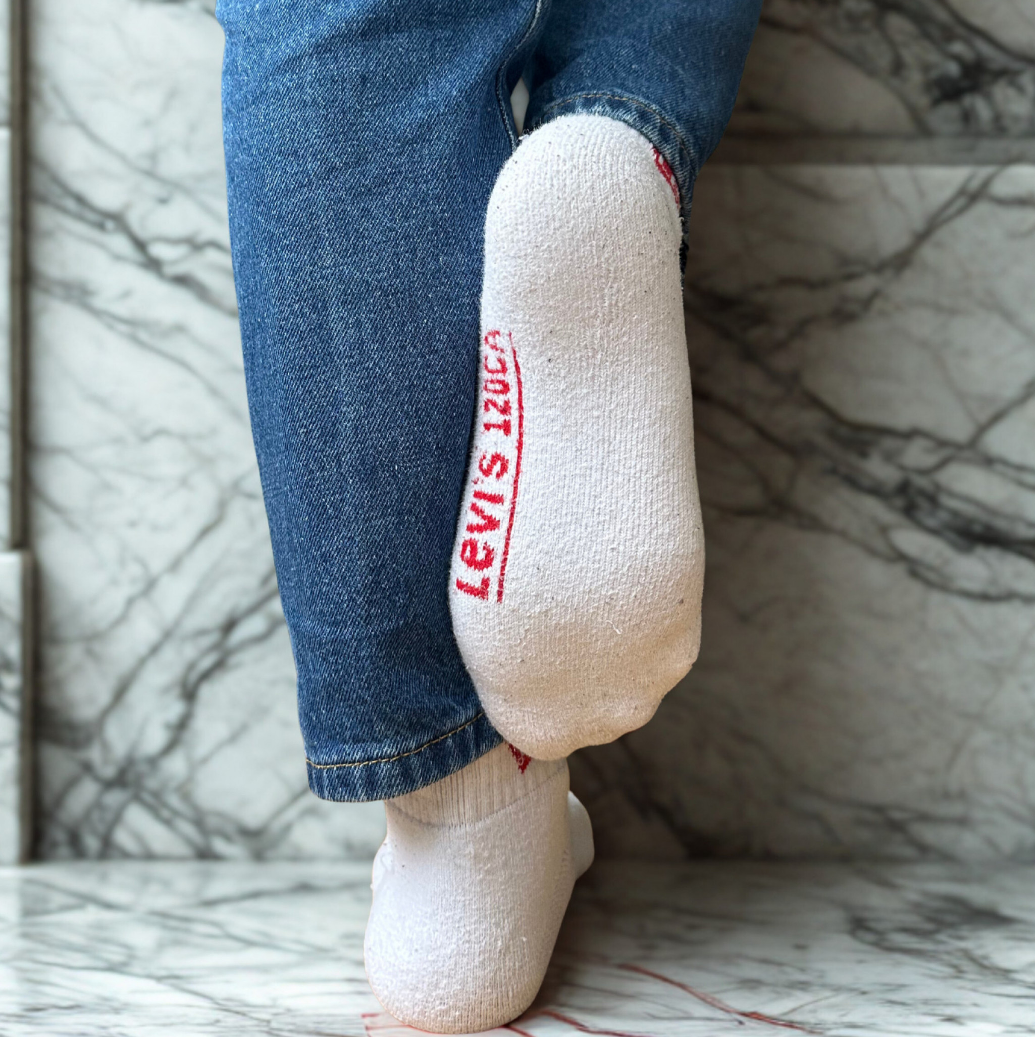 Worn Levis Socks