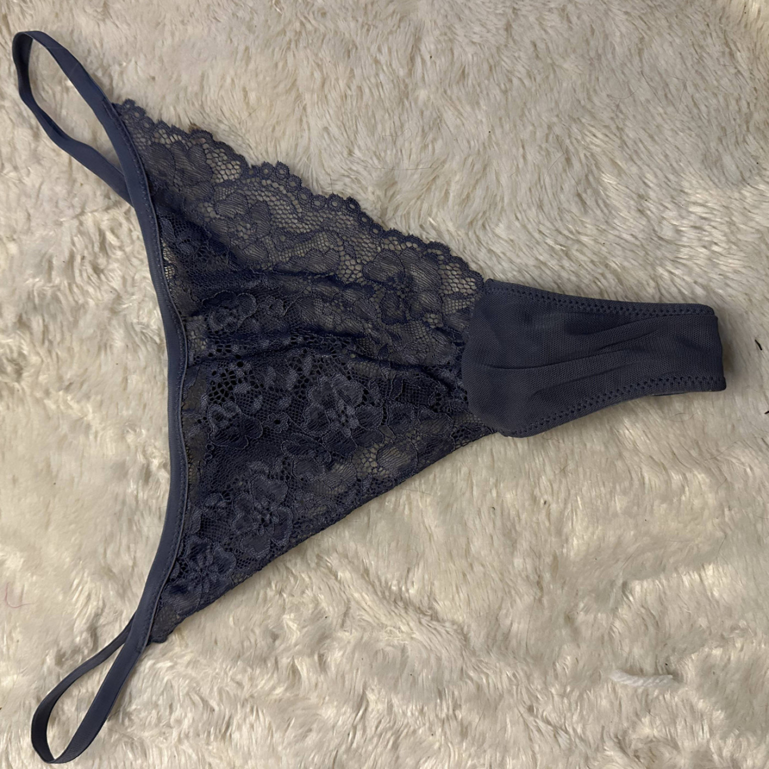 48 hours worn and smelly blue panties