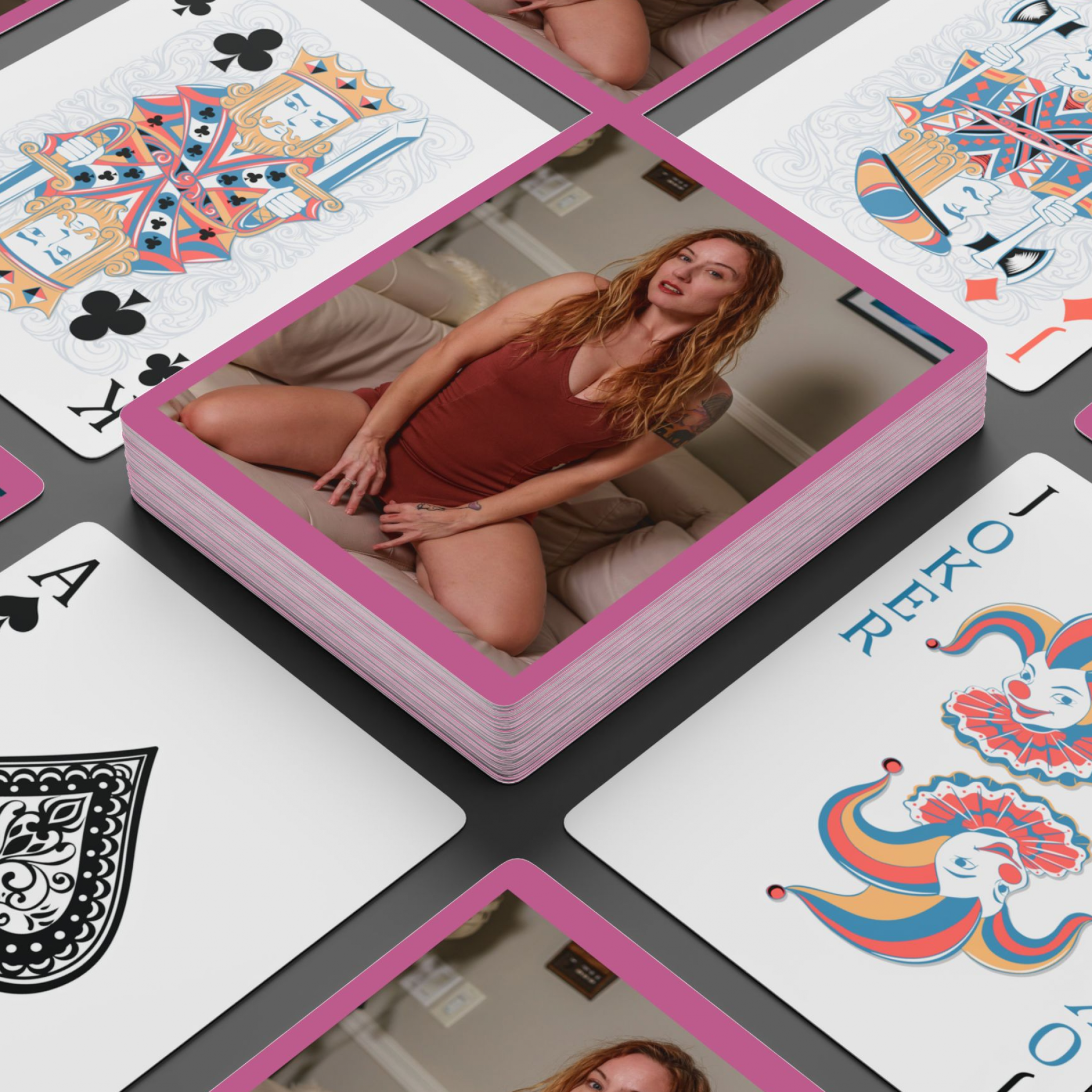 Custom Photo Poker Playing Cards  Personalized Deck