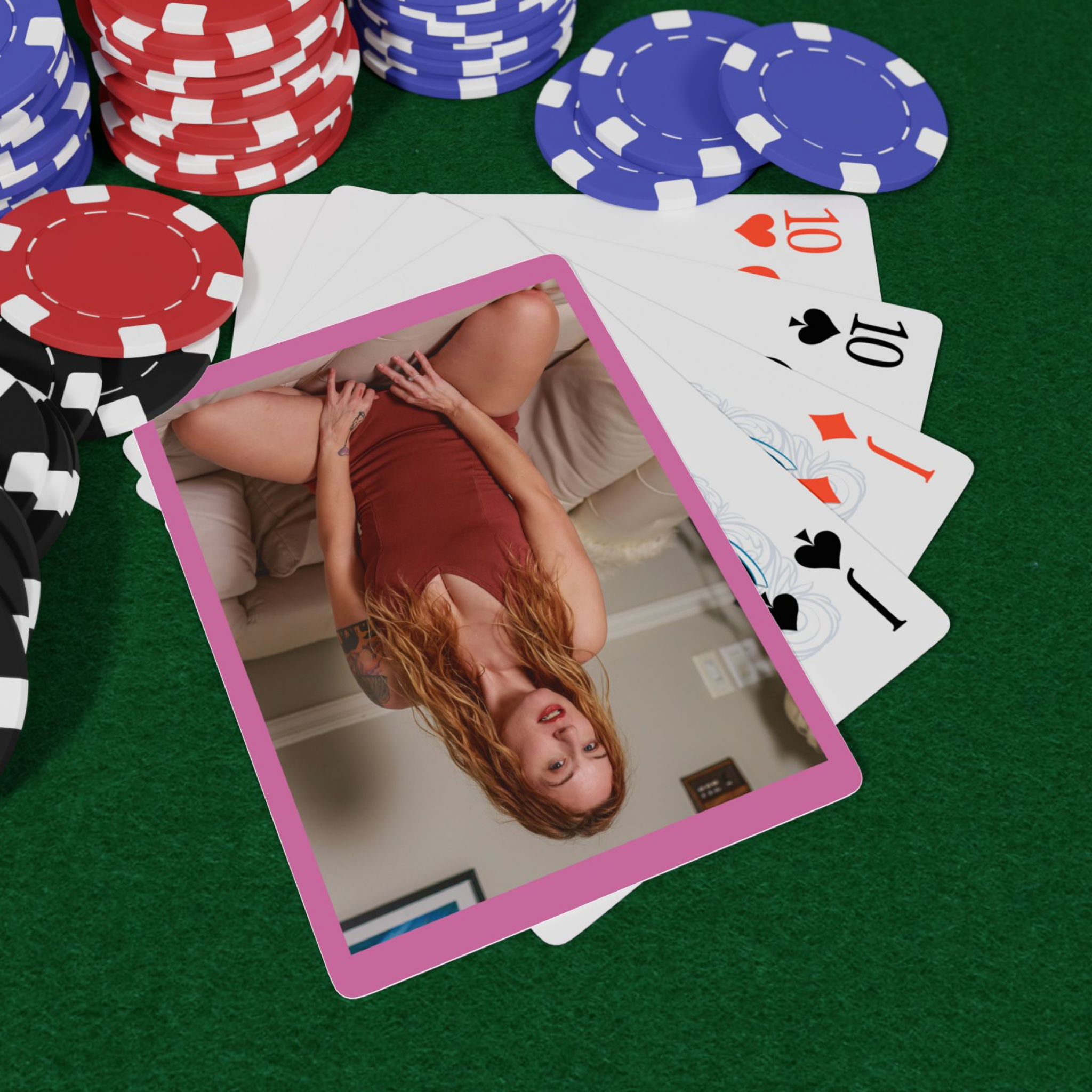 Custom Photo Poker Playing Cards  Personalized Deck