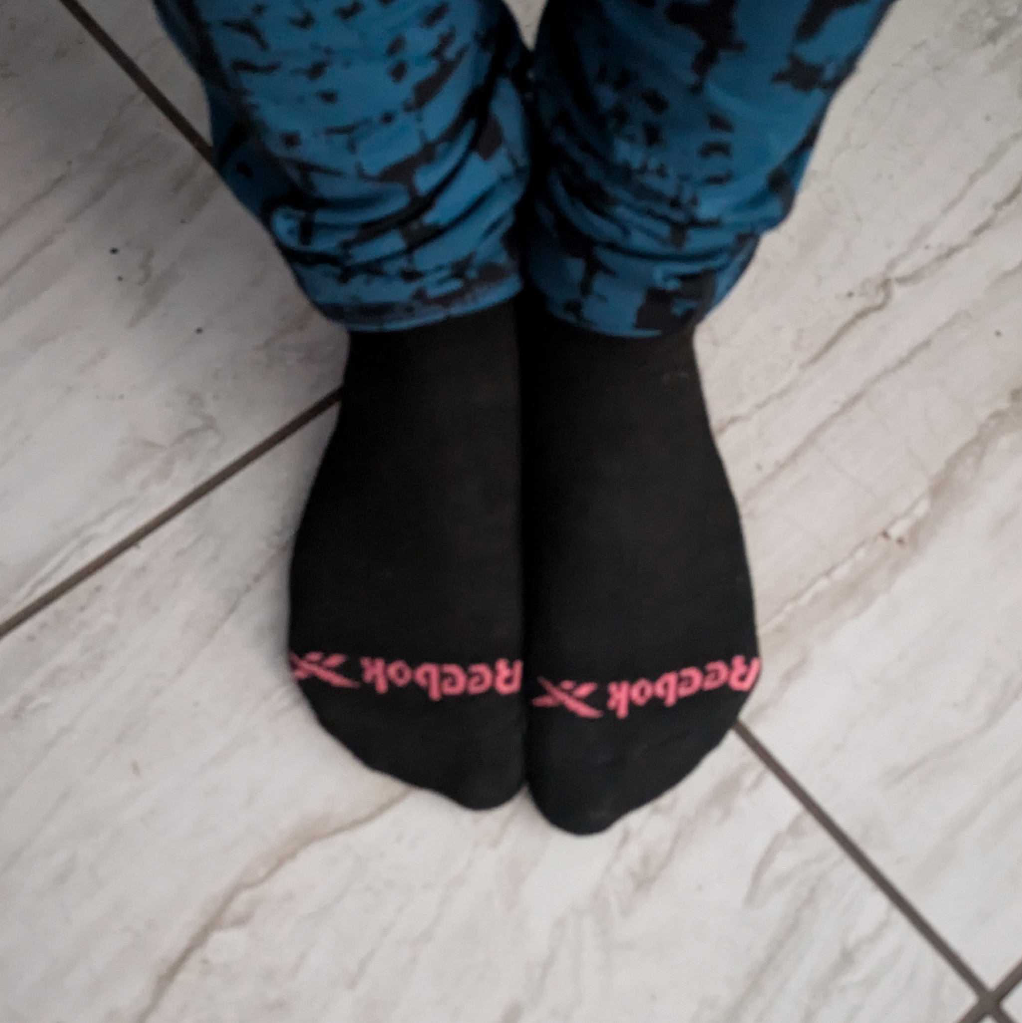 Socks worn to the gym