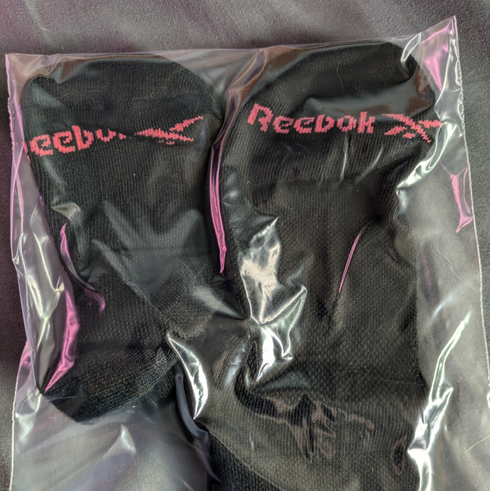 Socks worn to the gym